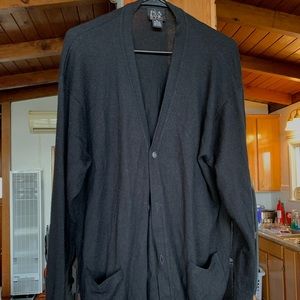 Black cardigan